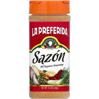 La Preferida Saz  N Seasoning - All-Purpose Mexican Spice Blend, Vegan, Bold Flavor Of Paprika, Garlic And Onion, One-Step Seasoning For A Fool-Proof Meal, 8 Oz (Pack Of 1)