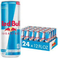 Red Bull Energy Drink, Sugar Free, 12 Fl Oz, 24 Cans