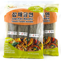 Apexy Sweet Potato Glass Noodles, Japchae Noodles, Korean Vermicelli Pasta, Fat-Free And Gluten-Free, 100% Sweet Potato Starch, No Additive, No Alum Inside, 24Oz (680G) Pack Of 2