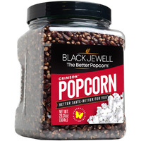 Black Jewell Gourmet Popcorn Kernels, Crimson Red, 28.35 Ounces (Pack Of 1)