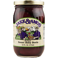 Jake & Amos - Pickled Sweet Tiny Baby Beets / 2 - 16 Oz. Jars