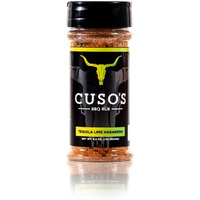 Cuso Cuts Great Tasting Tequila Lime Habanero Bbq Seasoning Rub - Contains All Natural Ingredients - Spices & Rubs For Grill, Bbq & Marinade - Best Bbq Rubs For Smoking - 1 Count Bbq Rub Seasoning