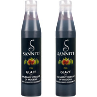 Sanniti Italian Balsamic Vinegar Fig Glaze, 12.9 Ounce (Pack Of 2)