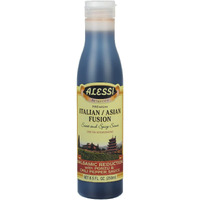 Alessi Balsamic Vinegar Reduction, Autentico From Italy, Ideal On Caprese Salad, Fruits, Cheeses, Meats, Marinades (Italian & Asian Fusion, 8.5 Fl Oz (Pack Of 6))
