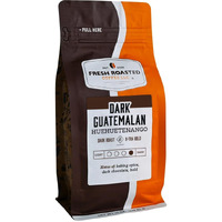 Fresh Roasted Coffee, Dark Guatemalan Huehuetenango | 12 Oz | Single Origin | Dark Roast | Kosher | Ground
