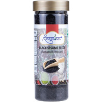 Ramaroma, Organic Black Sesame Seeds (100G/3.5Oz) Non-Gmo, Vegan | Raw Sesame Seeds | Sesamum Indicum | Sesame Seeds Whole Black | Perfect For Stir-Fries, Salads, Baking & Cooking