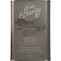 Venta Del Baron 2019 Harvest Spanish Extra Virgin Olive Oil - 2.5 Liter / 84.5 Ounce Tin