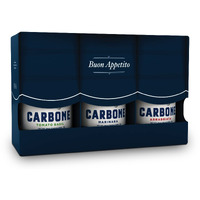 Carbone Fine Food 3-Jar Variety Pack Of Marinara, Arrabbiata, And Tomato Basil Made With Fresh, Natural Ingredients