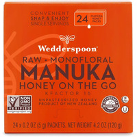 Wedderspoon Raw Premium Manuka Honey, Kfactor 16, Unpasteurized, Genuine New Zealand Honey, Traceable From Our Hives To Your Home