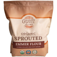 Granite Mill Farms Stone Ground Sprouted Organic Emmer Flour, 5 Lb