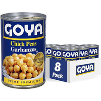 Goya Foods Chick Peas, Garbanzo Beans, 15.5 Ounce (Pack Of 8)