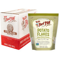 Bob's Red Mill Instant Mashed Potatoes Creamy Potato Flakes, 16-Ounce (Pack Of 4)
