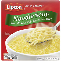 Soup Secrets Lipton Instant Soup Mix For A Warm Bowl Of Soup Noodle Soup Made With Real Chicken Broth Flavor 4.5 Oz, Pack Of 12