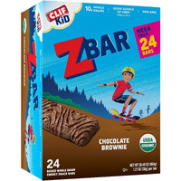 Clif Kid Zbar - Chocolate Brownie - Soft Baked Whole Grain Snack Bars - Usda Organic - Non-Gmo - Plant-Based - 1.27 Oz. (24 Pack)