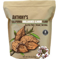Anthony's Almond Meal Flour, Unblanched, 5 Lb, Gluten Free, Non Gmo, Keto Friendly
