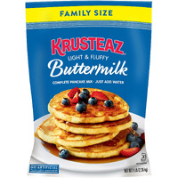 Krusteaz Complete Buttermilk Pancake And Waffle Mix, Light & Fluffy, 5 Lb Bags (Pack Of 6)