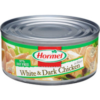 Hormel Canned White And Dark Chunk Chicken, 5 Ounce (Pack Of 12)