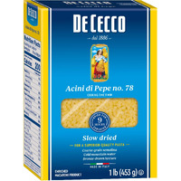 De Cecco Pasta, Acini Di Pepe, 1 Lb 16 Oz (Pack Of 5)