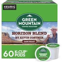 Green Mountain Coffee Roasters Horizon Blend Coffee By Kevin Costner, Keurig Single Serve K-Cup Pods, 60-Count (6 X 10 Count Boxes)