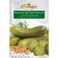 Mrs. Wages Bread And Butter Pickles Quick Process Mix (Value Pack Of 6), 5.3 Ounce (Pack Of 6)