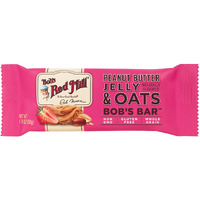 Bob's Red Mill Peanut Butter Jelly & Oats Snack Bar - 1.76 Ounce (Pack Of 12) - Gluten Free, Non-Gmo, Whole Grain