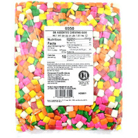 Tootsie Roll Dubble Bubble Assorted Colors Chicle Tab Chewing Gum, Gumball Machine Refills, Assorted Chicle, 64 Ounce