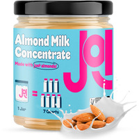 Almond Milk Unsweetened Plain Concentrate By Joi - 27 Servings, Blend With Water To Make Up To 7 Plant Milk Quarts - Vegan, Kosher, Shelf Stable, Keto-Friendly, Dairy Free, & Fat Free Milk - Almond Milk Powder & Butter Substitute, Coffee & Plant Milk Creamer. Use In Smoothies, Cereal, Ice Cream, Spreads & Baked Goods. 100% Almonds. Contains Zero Added Sugar, Gums, Oils, Or Binders. Tastes Like Almonds.