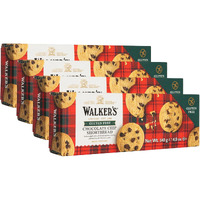 Walker's Shortbread Gluten Free Chocolate Chip Cookies, All-Butter Shortbread Cookies, 4.9 Oz (Pack Of 6)