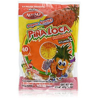 Alteno Super Pina Loca (Pineapple With Chili Lollipop) (40 Pieces)