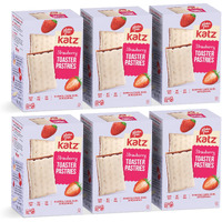 Katz Gluten Free Toaster Pastries. Strawberry. Easy Breakfast Food Or Anytime Healthy Snacks For Adults & Kids. Gluten Free. Dairy Free, Nut Free, Peanut Free, Soy Free. Snacks For Adults Kosher Snacks. 8 Oz (Pack Of 6)