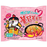 Samyang Buldak Chicken Stir Fried Ramen Korean Ramen (Carbo, 10 Pack)