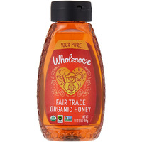 Wholesome Fair Trade Organic Honey, 454 Gm, 16 Ounces (Pack Of 6)