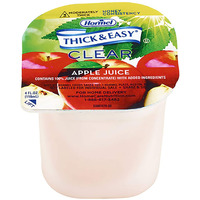 Thick & Easy Clear Thickened Apple Juice, Honey Consistency, 4 Ounce