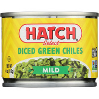 Hatch Mild Diced Green Chilis 4 Ounce (Pack Of 12)
