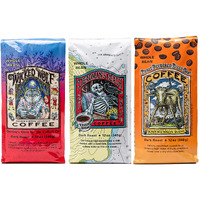Raven's Brew Whole Bean Variety Pack - 3 Delicious Flavors - Wicked Wolf, Three Peckered Billy Goat And Deadman's Reach - 12 Oz Each