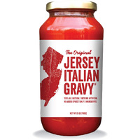 Jersey Italian Gravy-24 Oz Jar-Gourmet, All Natural All Purpose Tomato Sauce For Pasta And More, No Artificial Ingredients- Vegan Friendly-Authentic Recipe For Pasta, (Classic, 6 Pack)