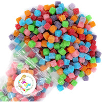 Firstchoicecandy Sour Chewy Cubes Candy (5 Pound, Assorted)
