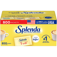 Splenda Zero Calorie Sweetener Value Pack, 800 Count Packets