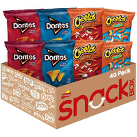 Frito Lay Doritos & Cheetos Mix Variety Pack, (Pack Of 40)