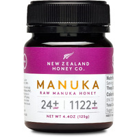 New Zealand Honey Co. Raw Manuka Honey Umf 24+ | Mgo 1122+ / 4.4Oz | 125G