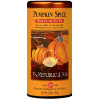 The Republic Of Tea - Pumpkin Spice Black Tea, 50 Tea Bags