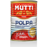 Mutti Crushed Tomatoes (Polpa), 14 Oz. | 1 Pack | Italys #1 Brand Of Tomatoes | Fresh Taste For Cooking | Canned Tomatoes | Vegan Friendly & Gluten Free | No Additives Or Preservatives