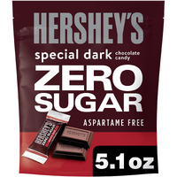 Hershey's Special Dark Zero Sugar Chocolate Candy Bag, 5.1 Oz