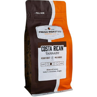 Fresh Roasted Coffee, Costa Rican Tarrazu, 12 Oz, Medium Roast, Kosher, Whole Bean