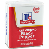 Mccormick Pure Ground Black Pepper, 3 Oz (Pack Of 12)