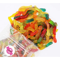 Smarty Stop Worm Gummy Candies (Assorted Fruit Worm, 5 Pound (Pack Of 1))