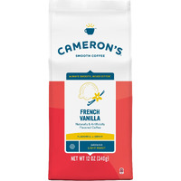 Cameron's Coffee Roasted Ground Coffee Bag, Flavored, French Vanilla, 12 Ounce (Packaging May Vary)