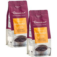 Teeccino Medium Roast Hazelnut Herbal Coffee 11 Ounces (Pack Of 2)