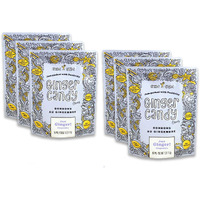 Gem Gem Ginger Candy Chewy Ginger Chews (Original, 5.0Oz, Pack Of 6)