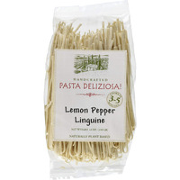 Pasta Deliziosa! Handcrafted Pasta, Lemon Pepper Linguine, 12 Ounce